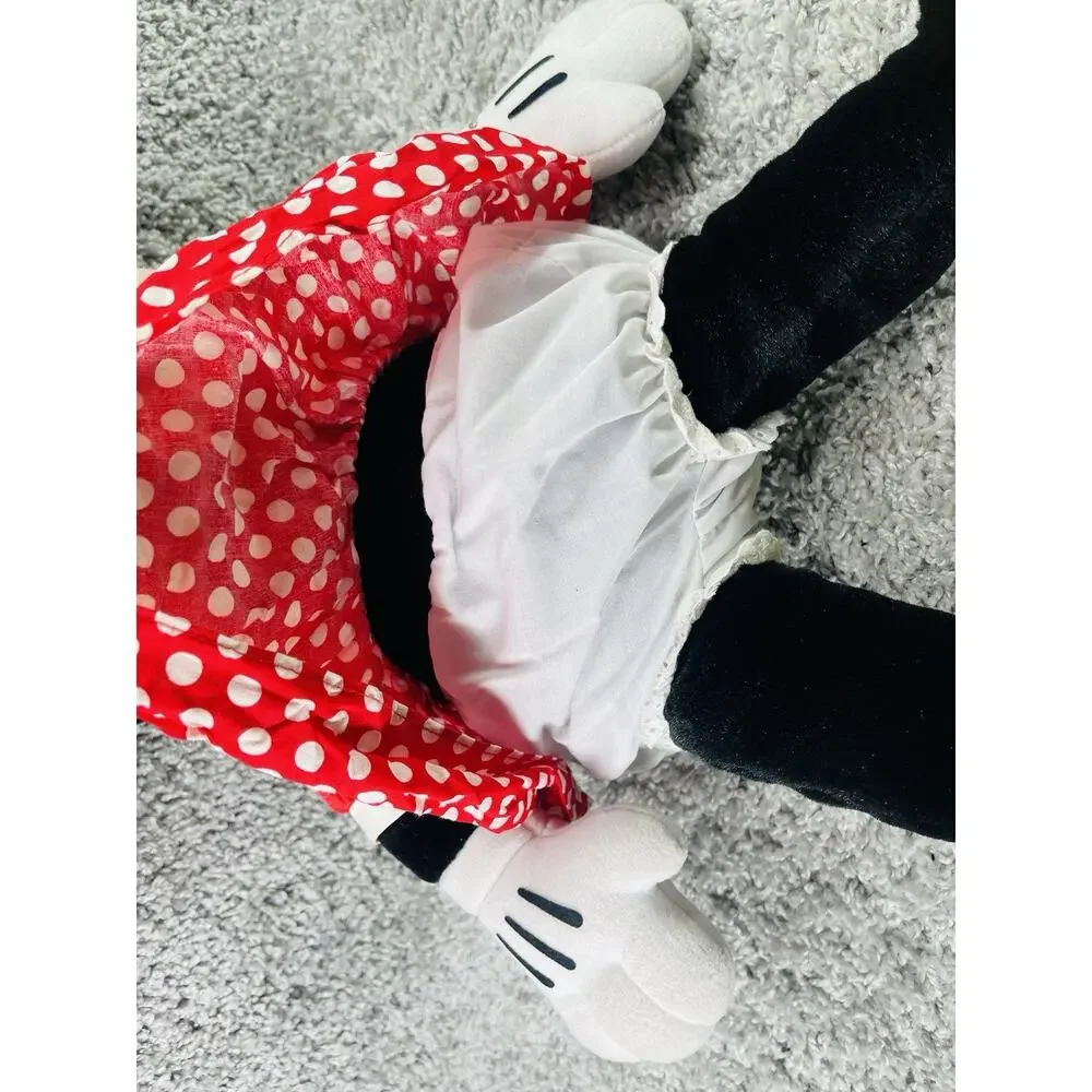 Mickey and Minnie Mouse Disney Store Plush Toy Set Large 24 Inch Multicolor